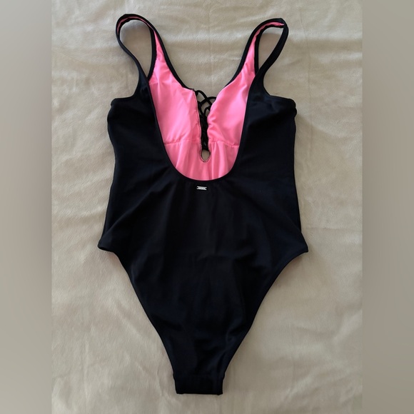 Victoria’s Secret PINK Lace Up One Piece Swimsuit - Small - Picture 3 of 5